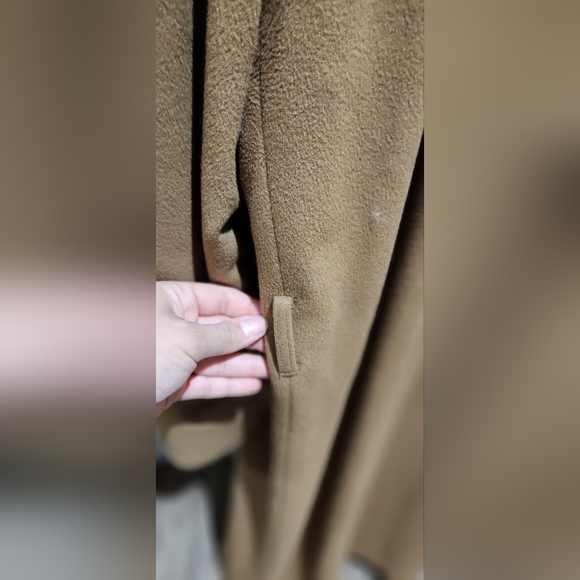 Tessuto Italian Cashmere Blend unisex Vintage Coat - Picture 9 of 10